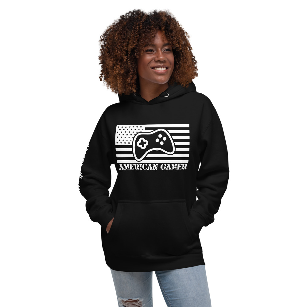 American Gamer, Unisex Hoodie